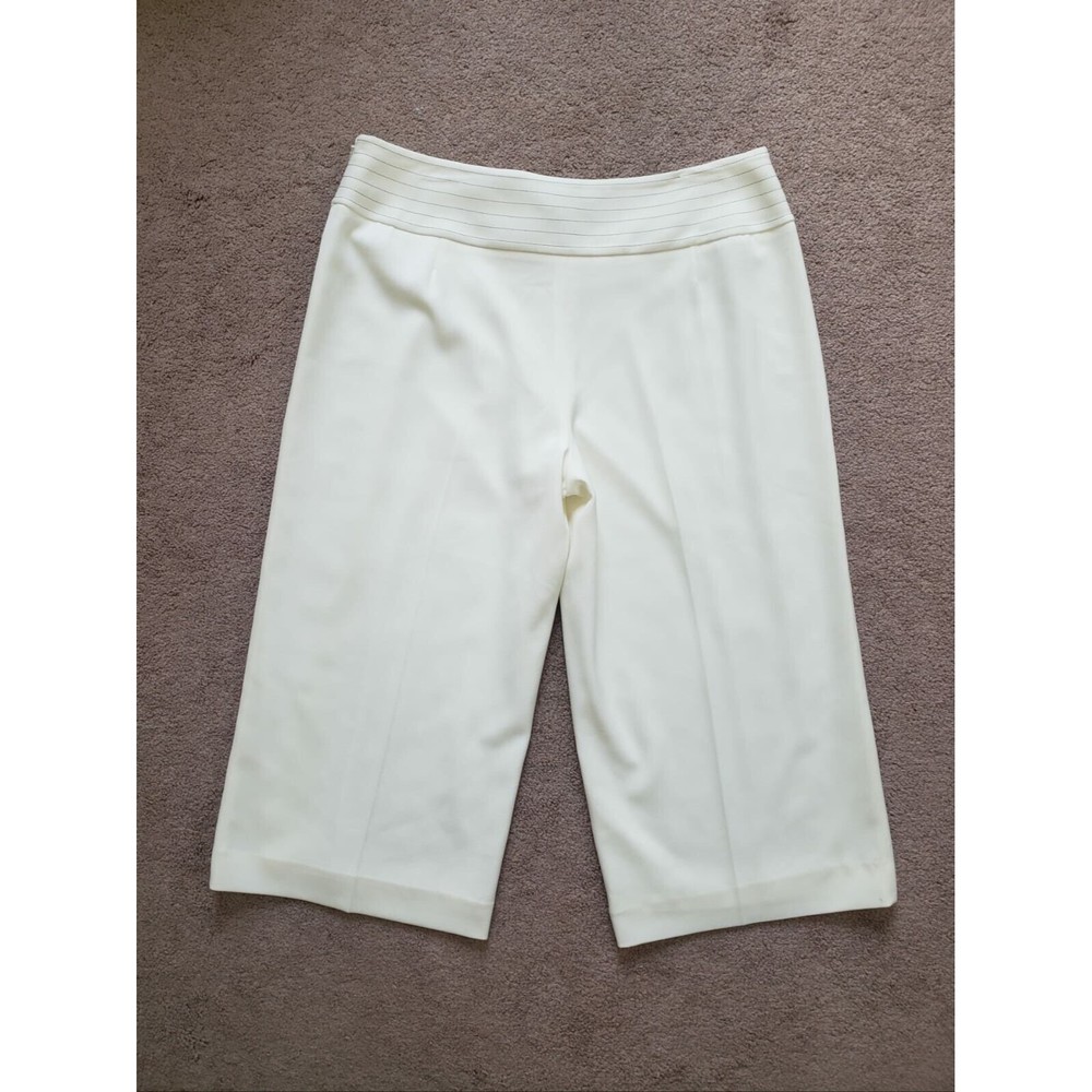 Elegant White Women's Culottes